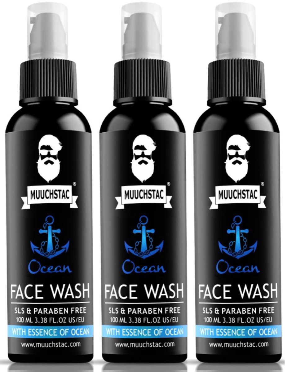 Muuchstac Ocean Face Wash for Men (3x100ml)