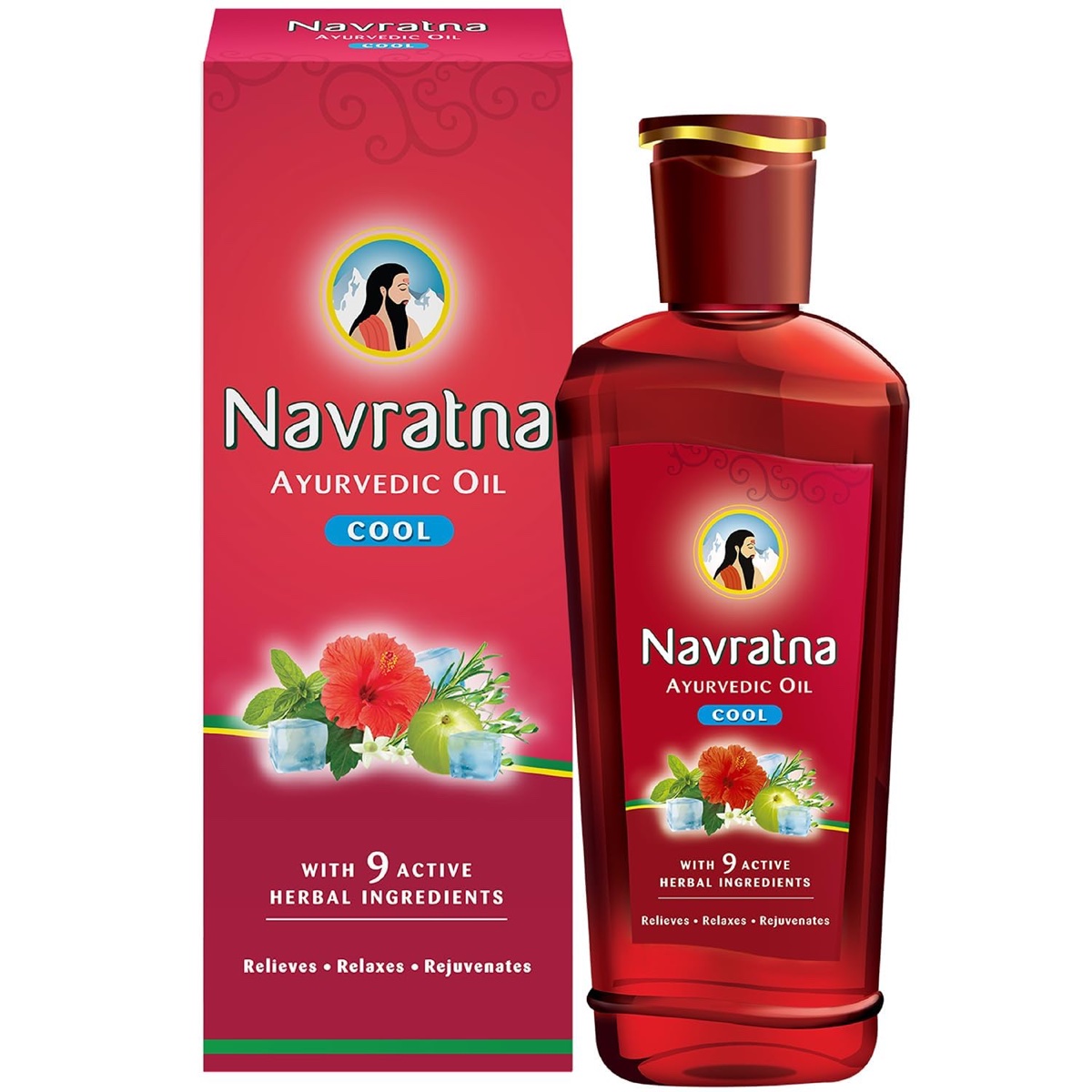 Navratna Ayurvedic Cool Oil 500ml