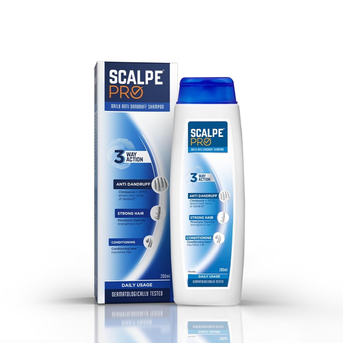 Scalpe Pro Daily Anti-Dandruff Shampoo 200ml