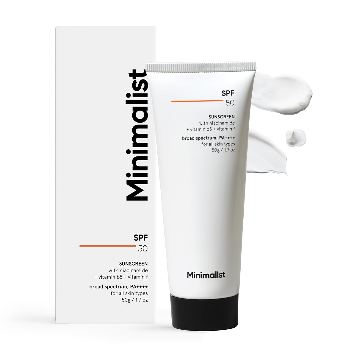Minimalist Sunscreen SPF 50 PA+++ with Niacinamide 50g